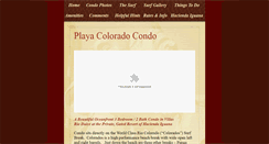 Desktop Screenshot of playacoloradocondo.com